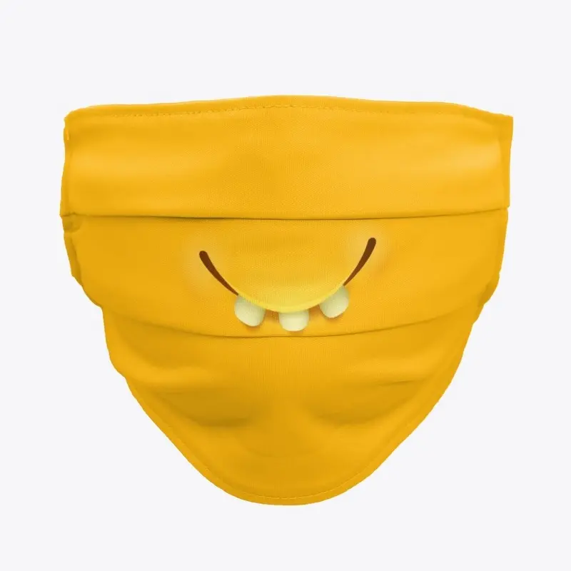 Emoji Mask - Bucktooth Joy 🤓