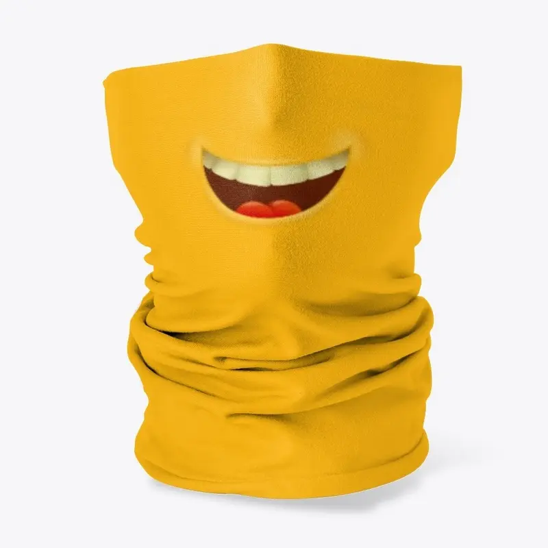 Emoji Neck Gaiter - Happy Smile 😀